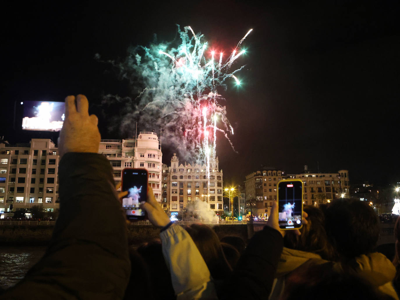 Paseo por la iluminación en Donostia