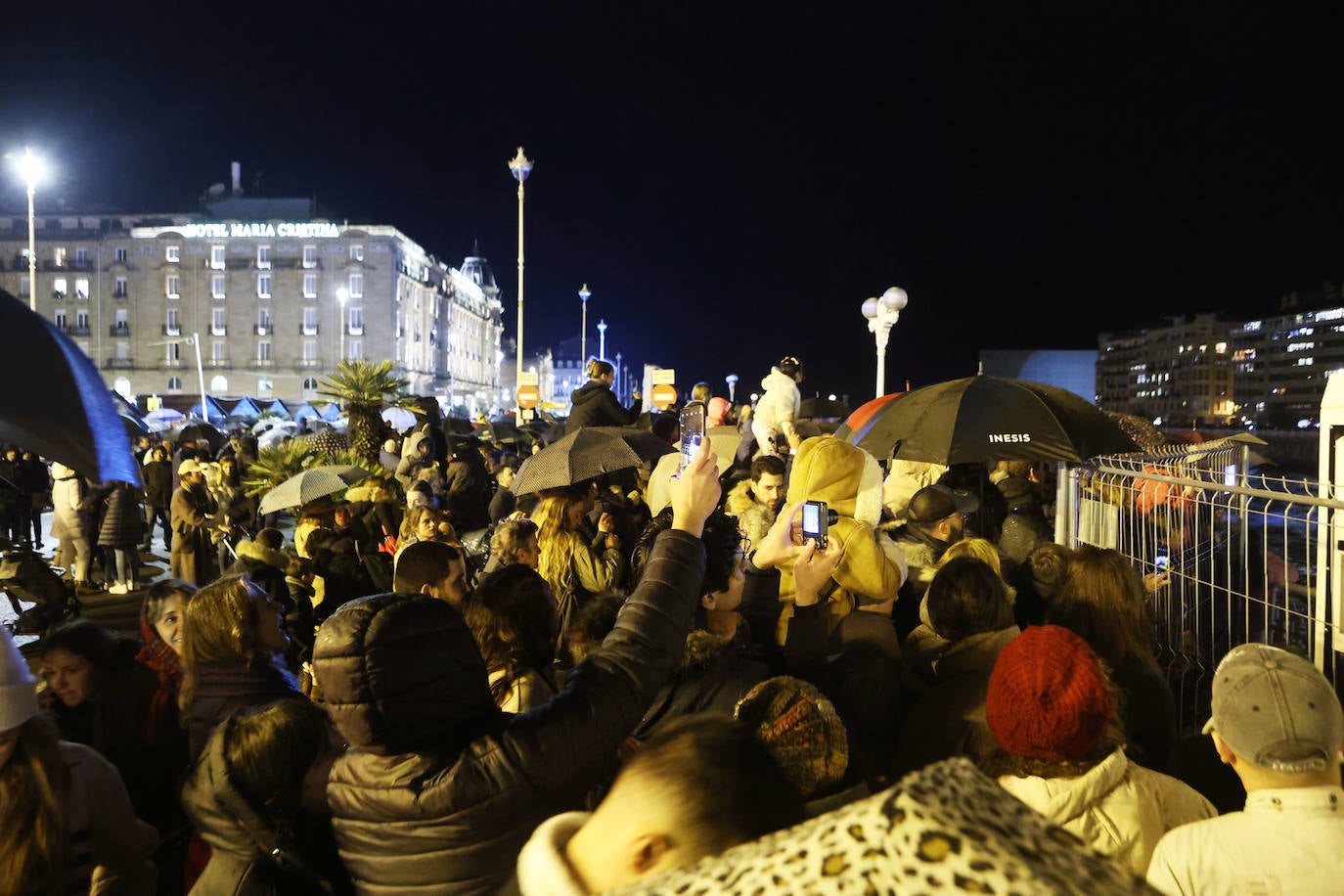 Paseo por la iluminación en Donostia