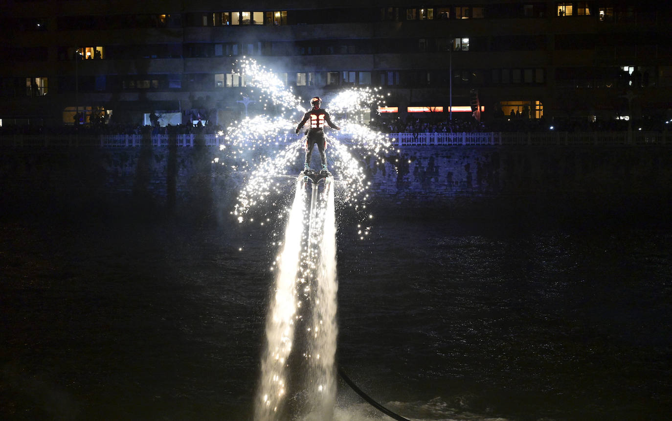 Paseo por la iluminación en Donostia