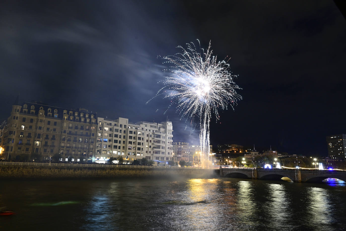 Paseo por la iluminación en Donostia