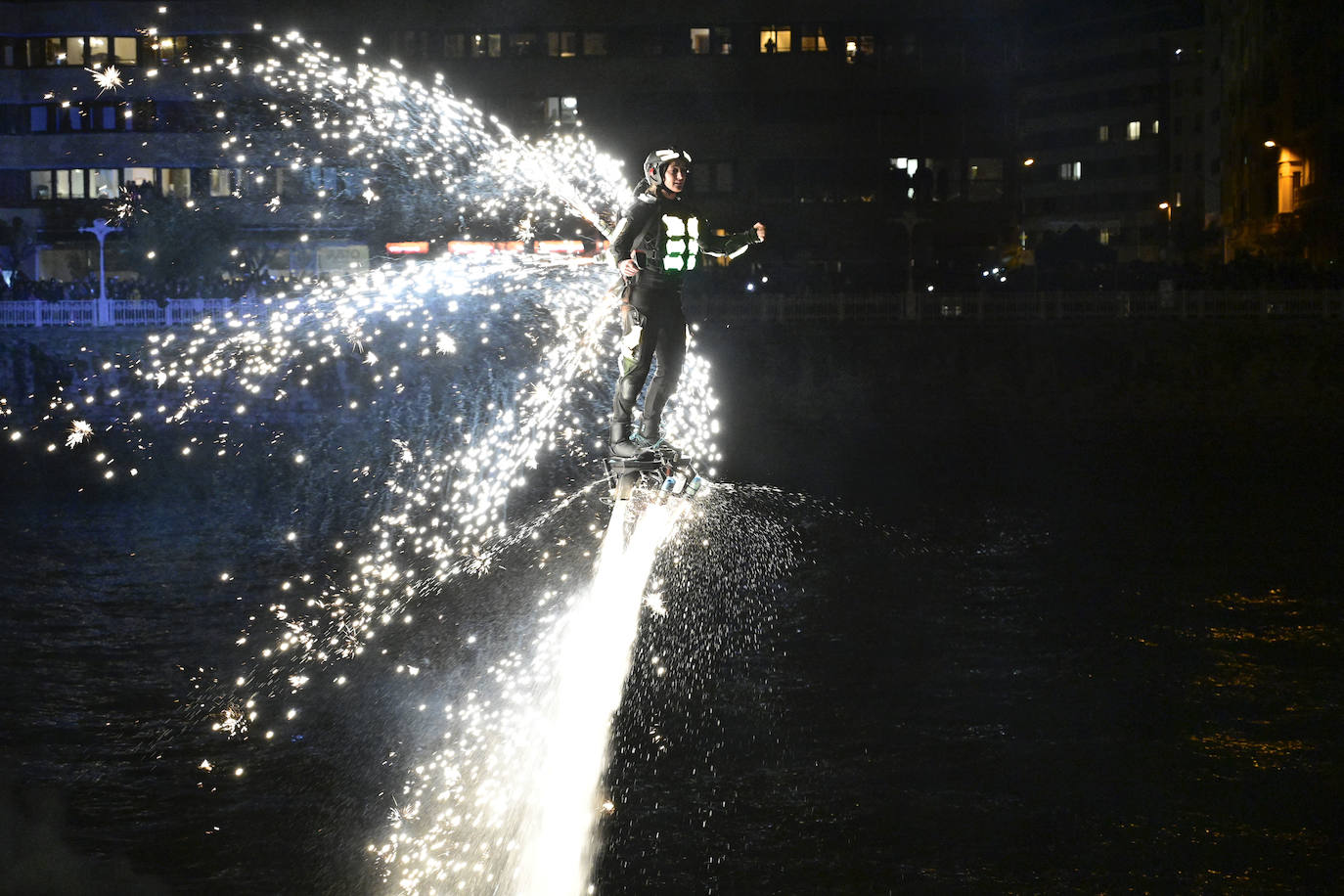 Paseo por la iluminación en Donostia