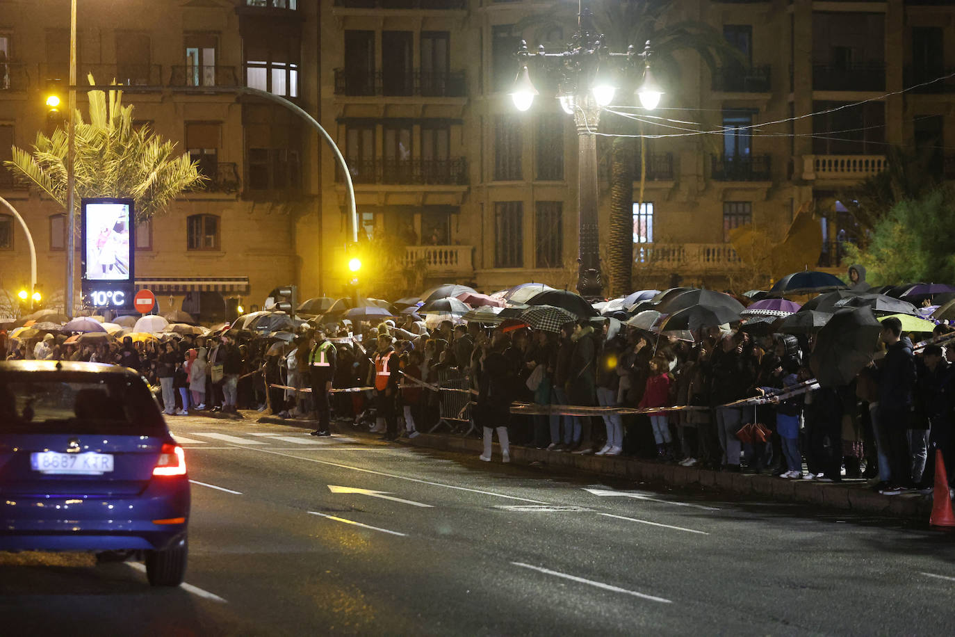 Paseo por la iluminación en Donostia