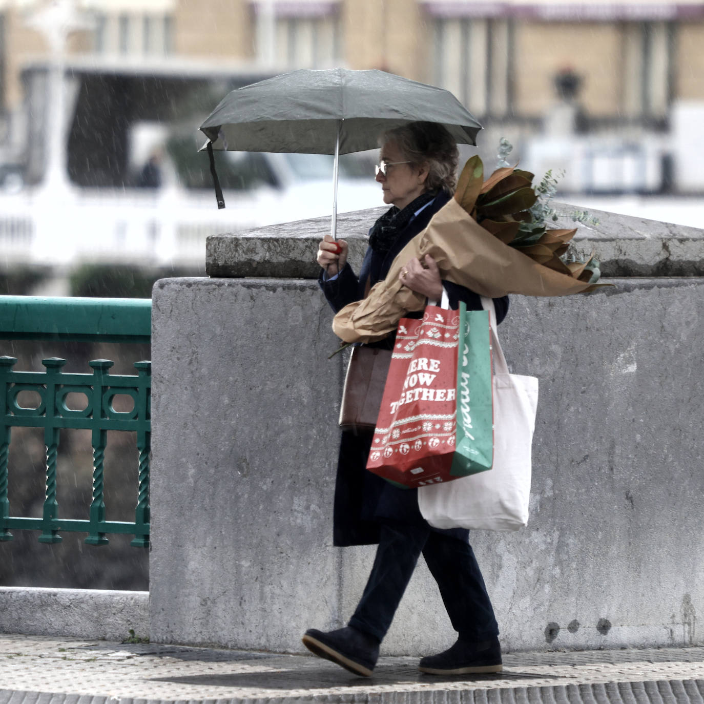Un sábado pasado por agua