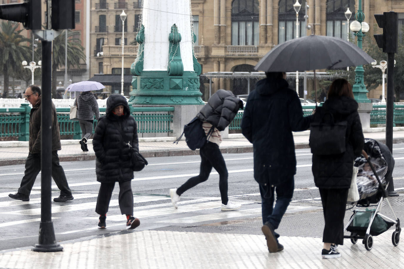 Un sábado pasado por agua