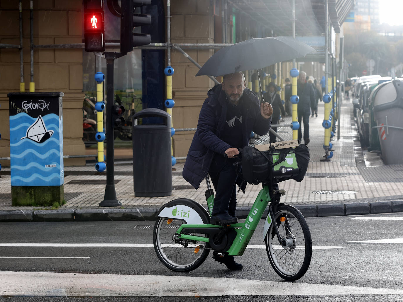 Un sábado pasado por agua