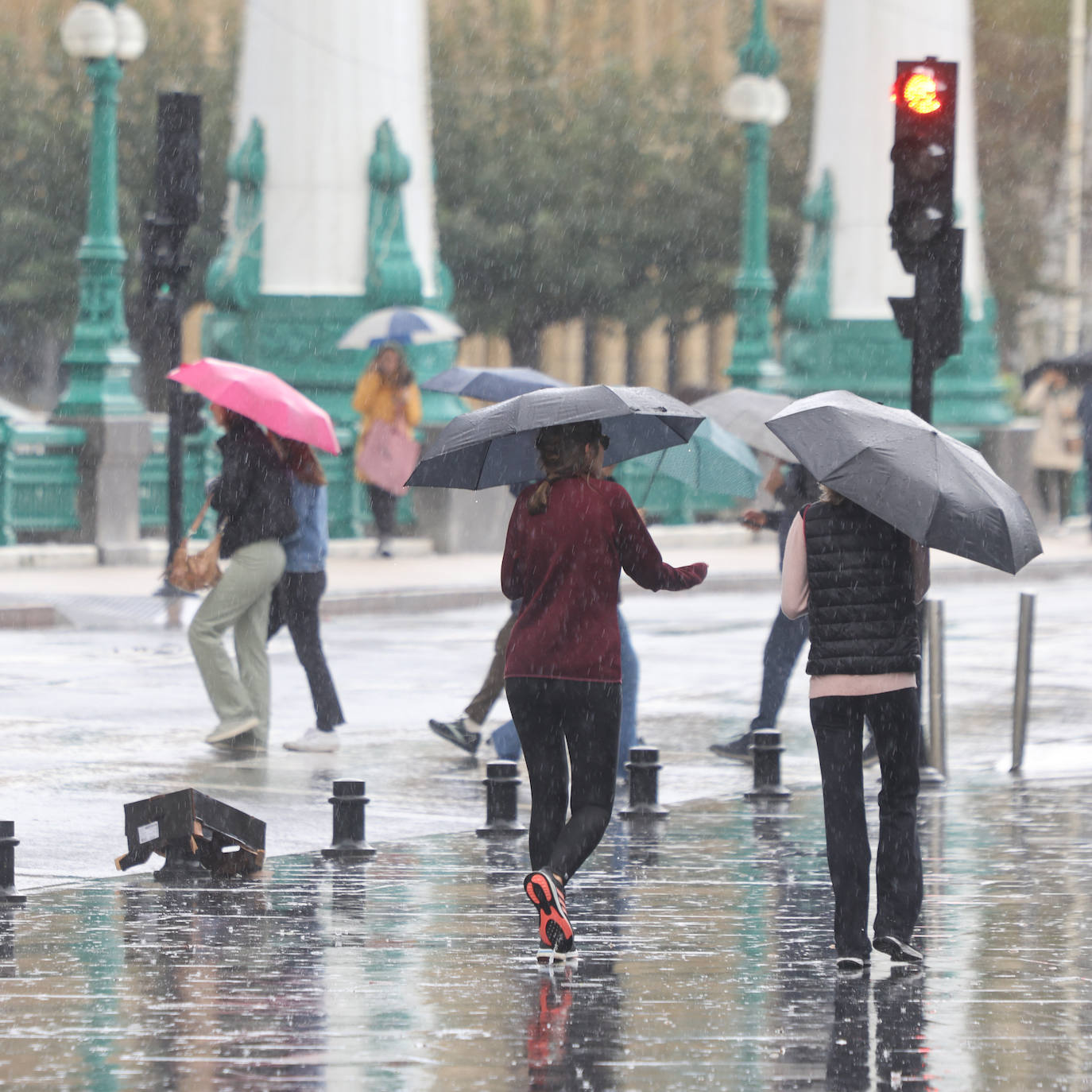 Un sábado pasado por agua