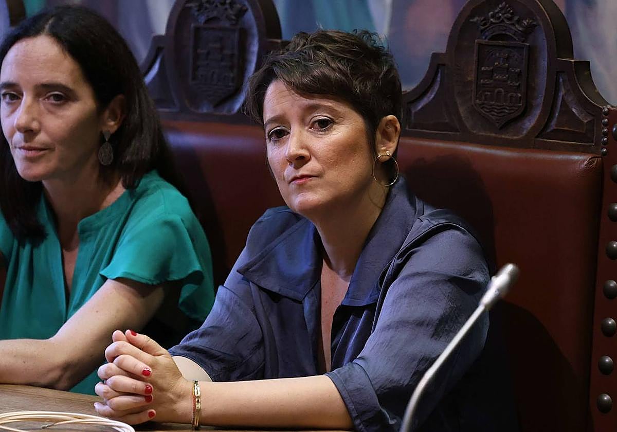 La alcaldesa Aizpea Otaegi encabezó un pleno extraordinario donde se aprobaron los presupuestos.