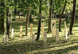 Esta pieza con el nombre 'We Me' ha sido realizada por comunidad creativa de IED Kunsthal.