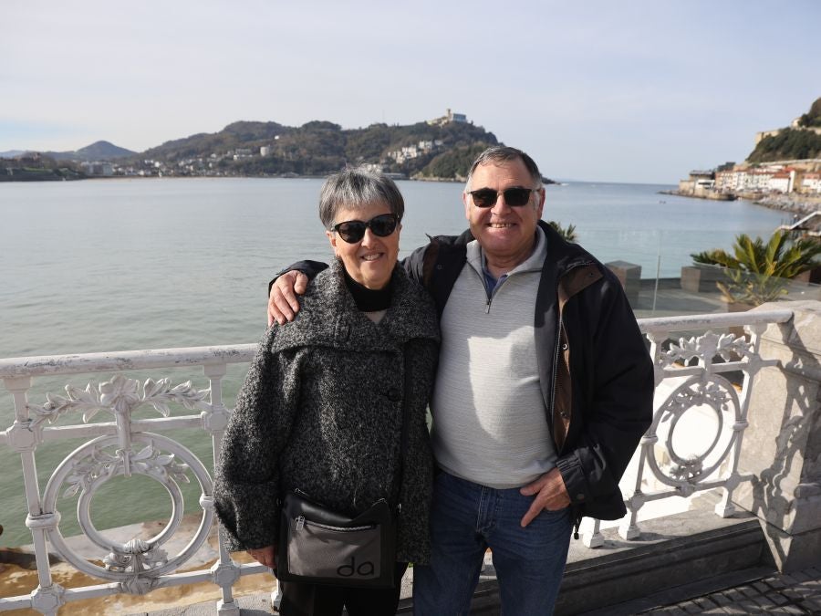 Una Donostia soleada recibe a los turistas