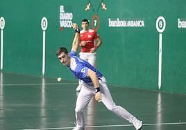 Imágenes de un partido del torneo del pasado día 2.