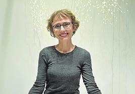 La directora creativa presenta en Berriz su colección cápsula y un avance de las propuestas primavera-verano 2024.