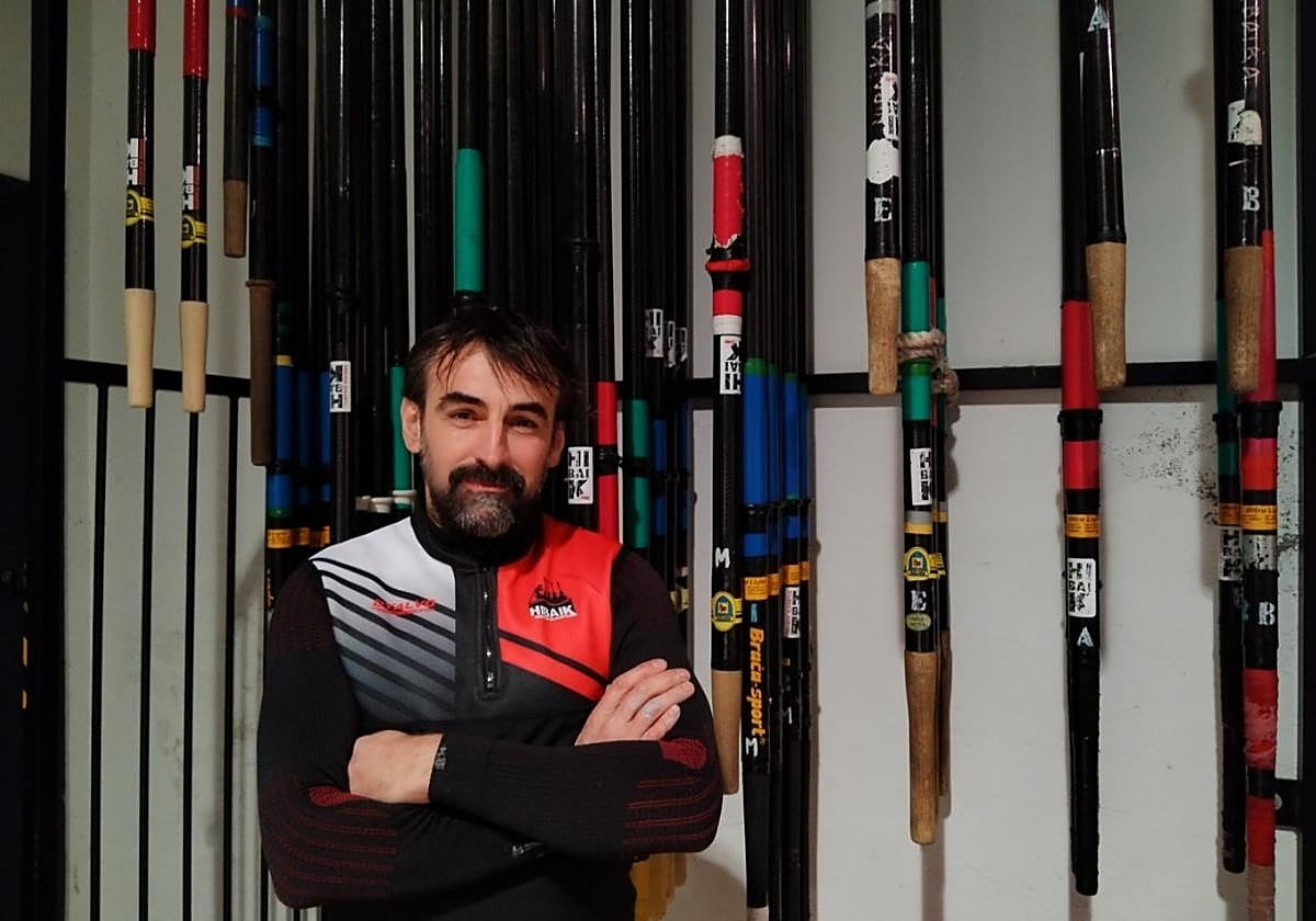 David Iglesias es el nuevo entrenador del bote masculino de Hibaika Arraun Elkartea.