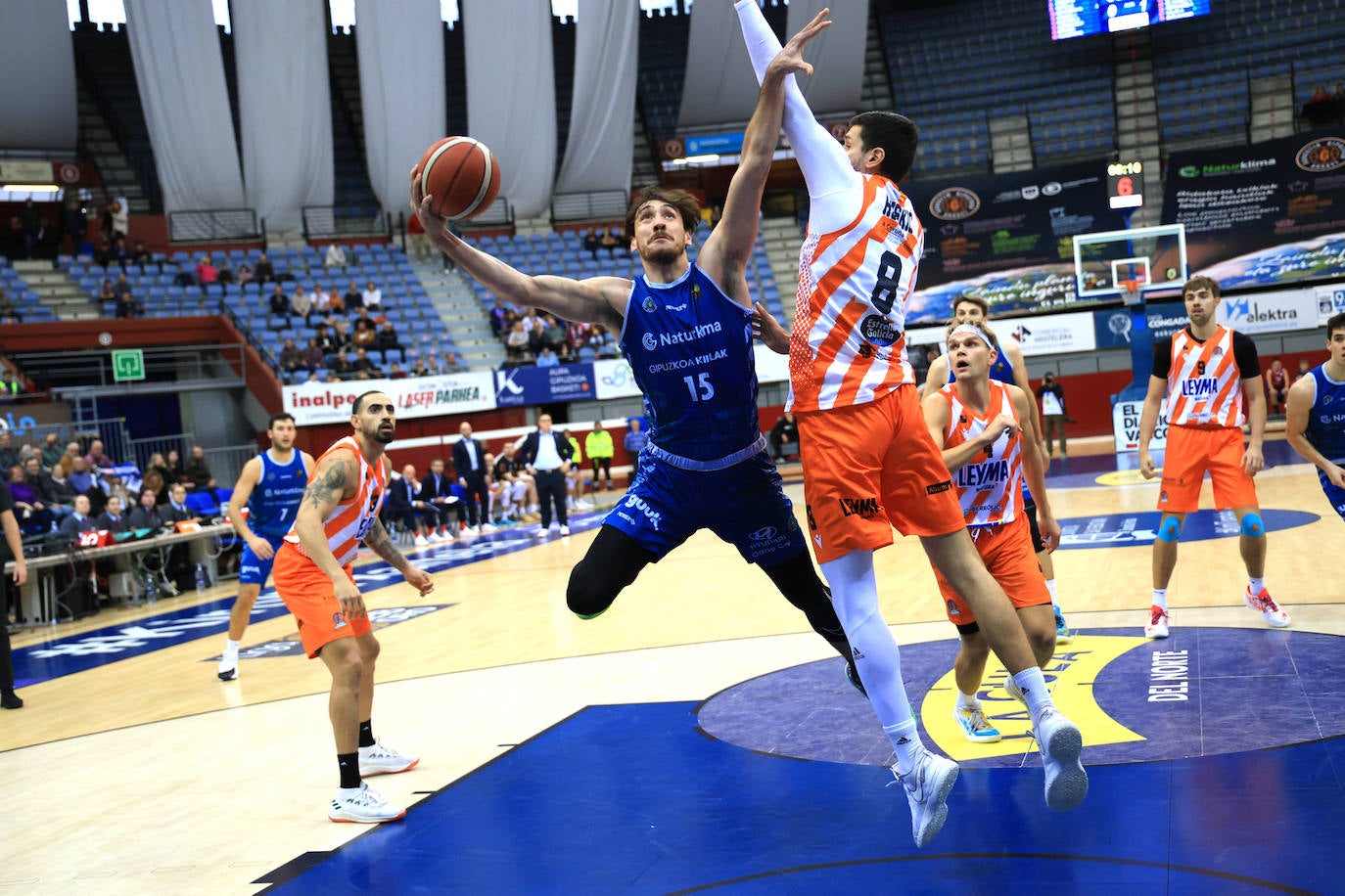 Las mejores imágenes del Gipuzkoa Basket - Leyma Coruña