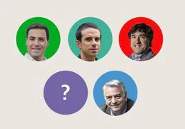 El próximo lehendakari volverá a ser hombre: cuatro nuevos candidatos y una incógnita