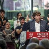 Andueza asegura que llevará «hasta el final» su decisión de no hacer lehendakari a un candidato de EH Bildu