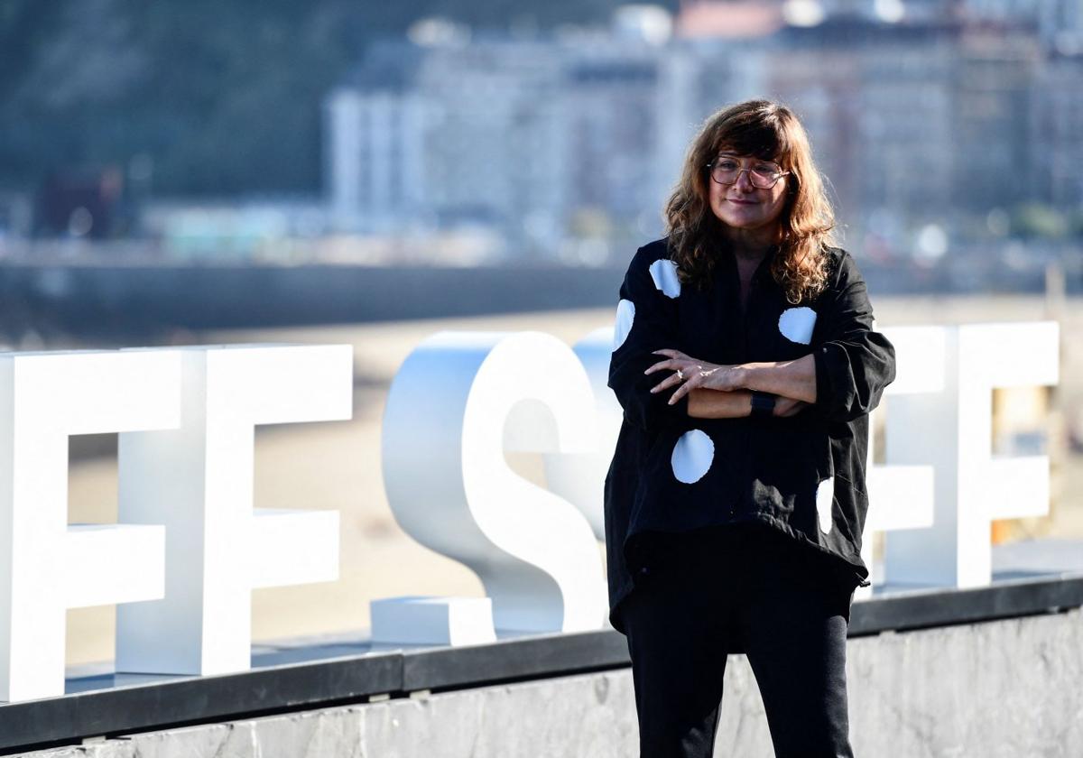 La realizadora Isabel Coixet, durante la pasada edición del Zinemaldia, en la que compitió con 'Un amor'.