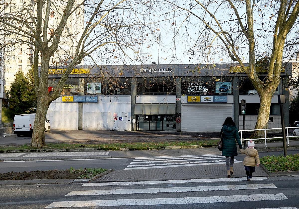 El Garaje Inglés de Bidebieta, ayer por la tarde.