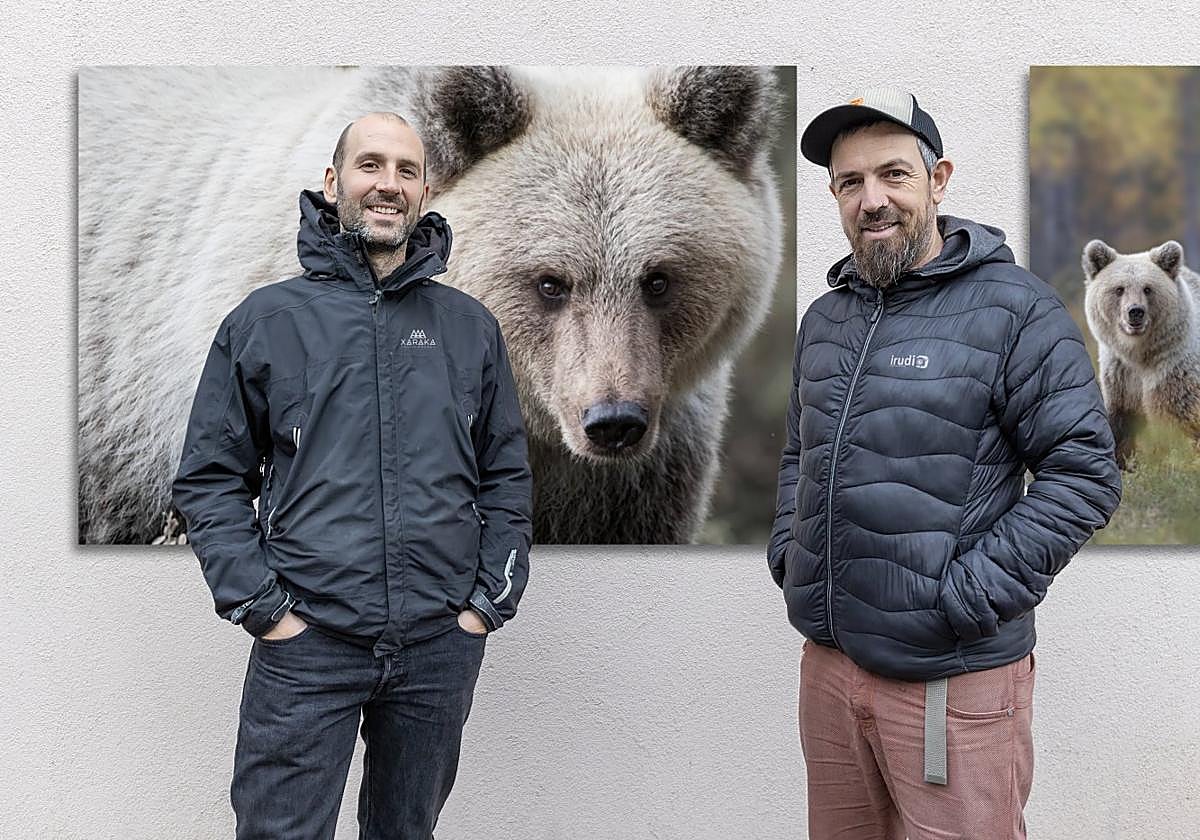 Eneko Escudero e Iñaki Atxa organizan el viaje fotográfico a Finlandia.