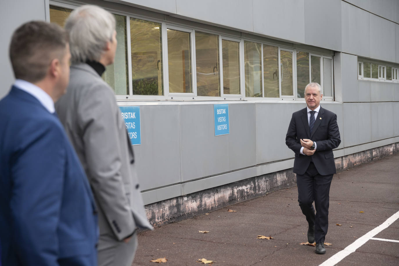 La visita del lehendakari Urkullu a Korta, en imágenes