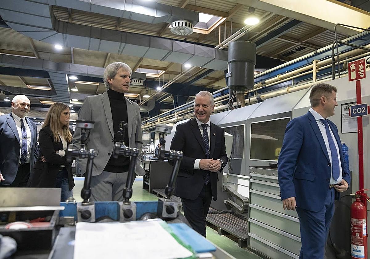 La visita del lehendakari Urkullu a Korta, en imágenes