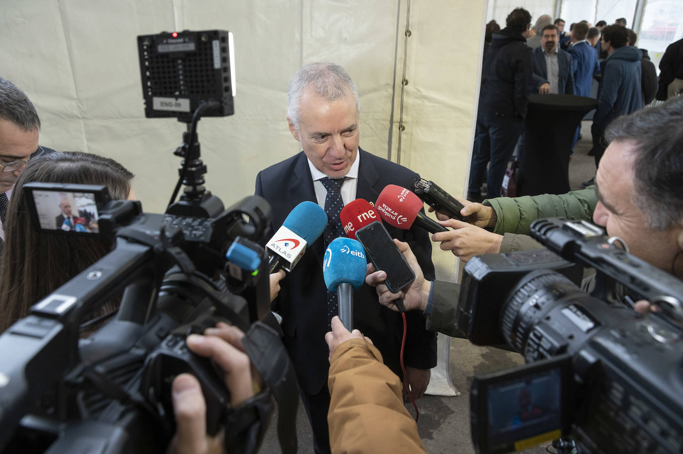 La visita del lehendakari Urkullu a Korta, en imágenes