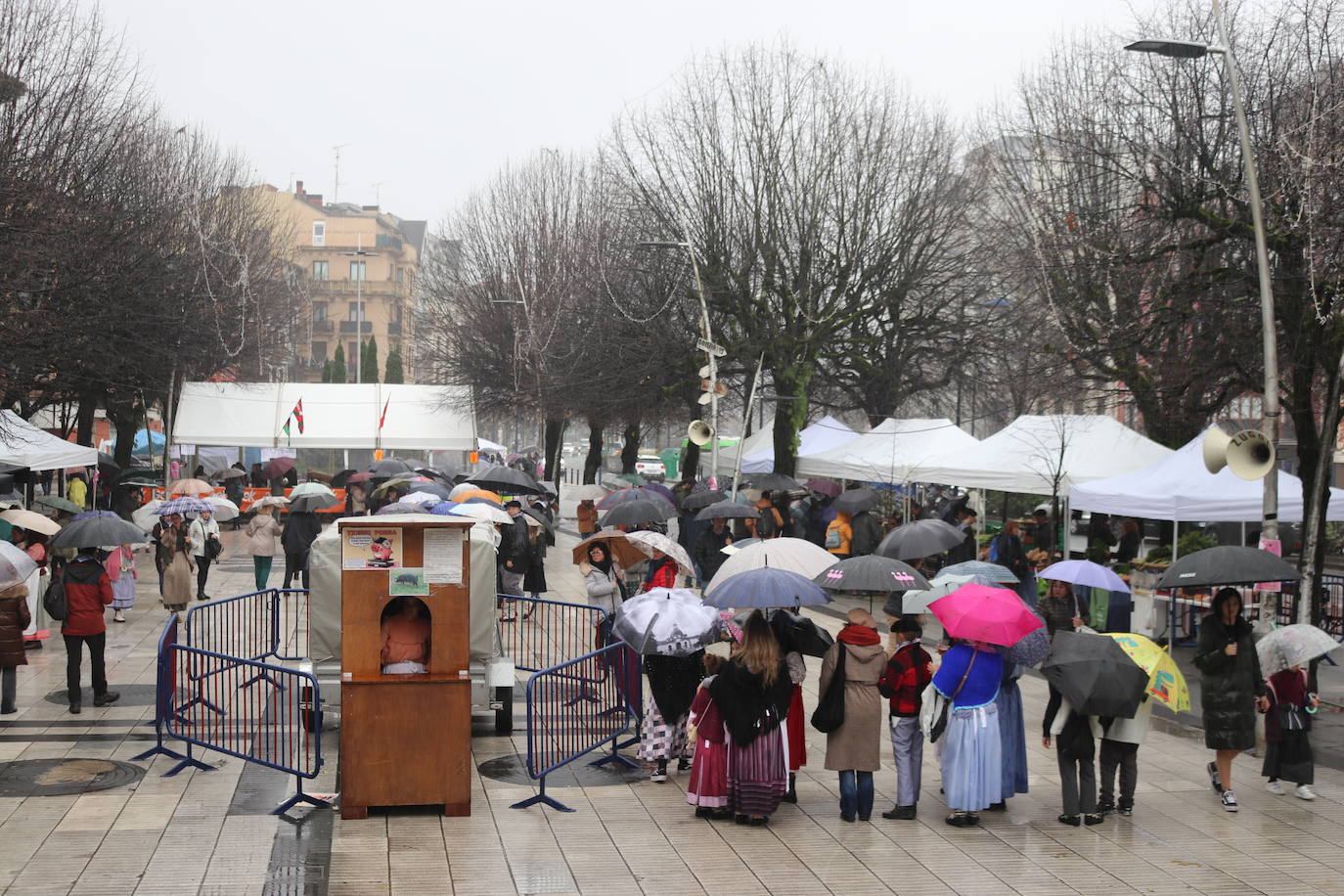 Un Santo Tomás con lluvia