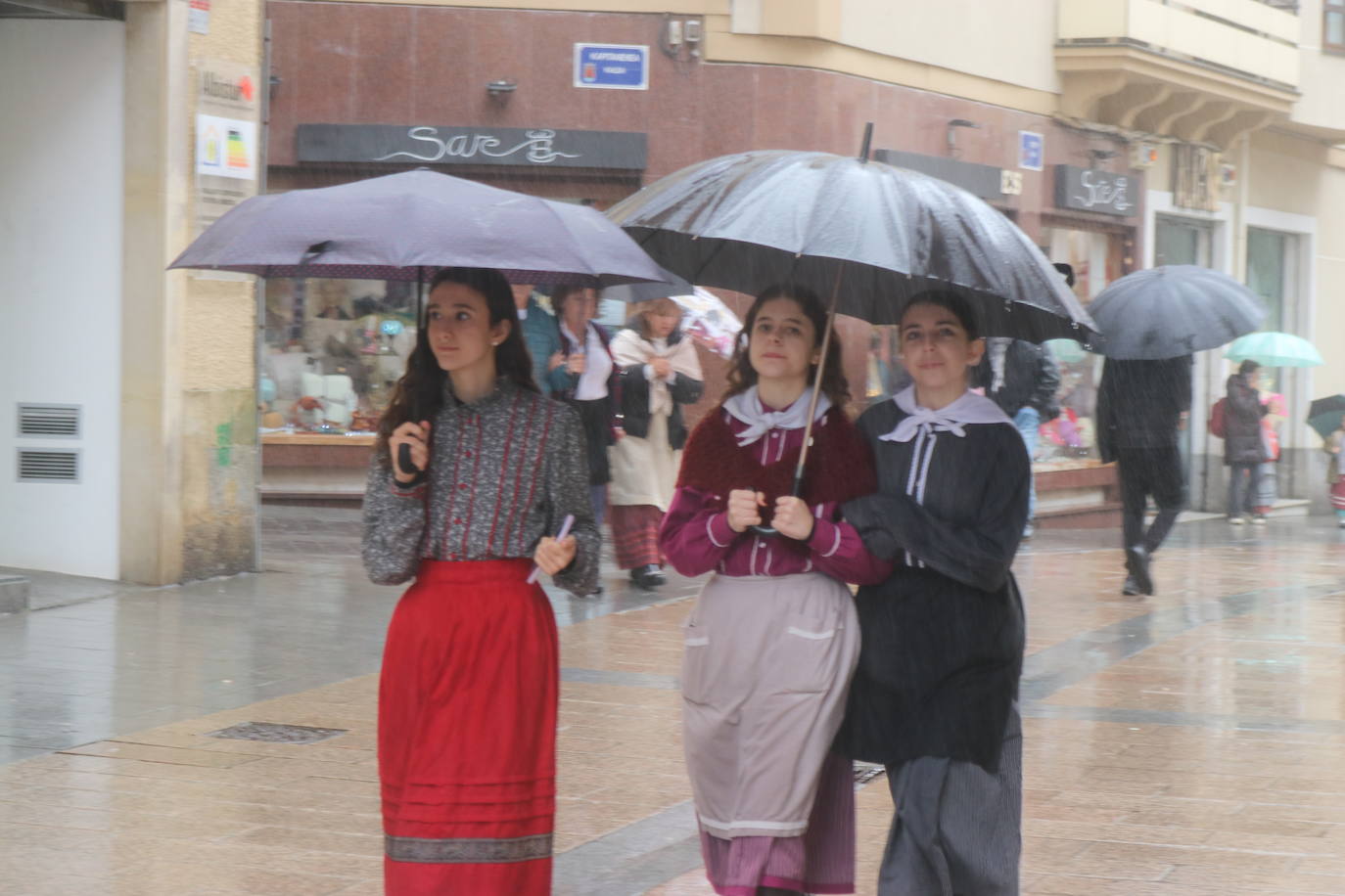 Un Santo Tomás con lluvia