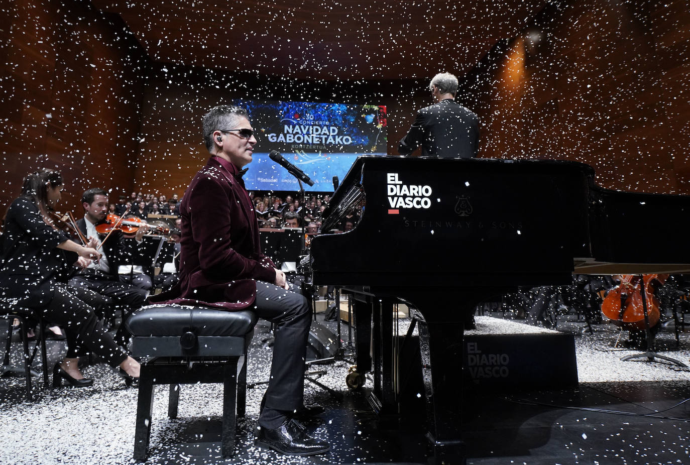 Un Kursaal repleto disfrutó con el concierto