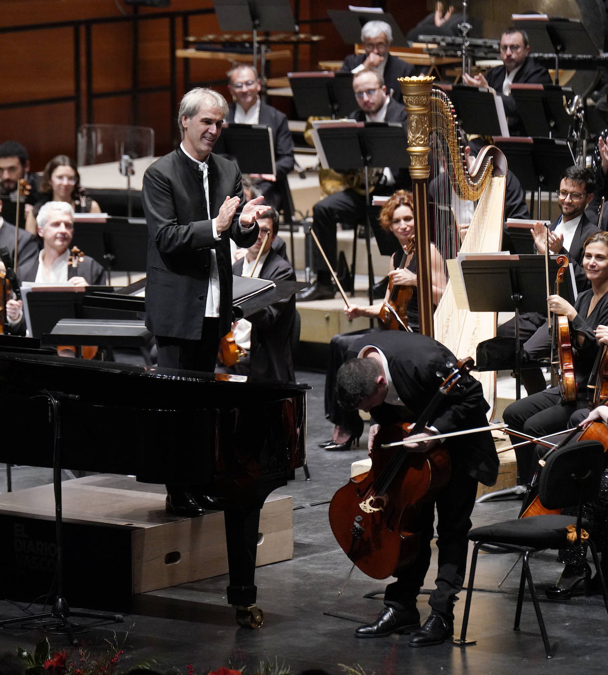 Un Kursaal repleto disfrutó con el concierto