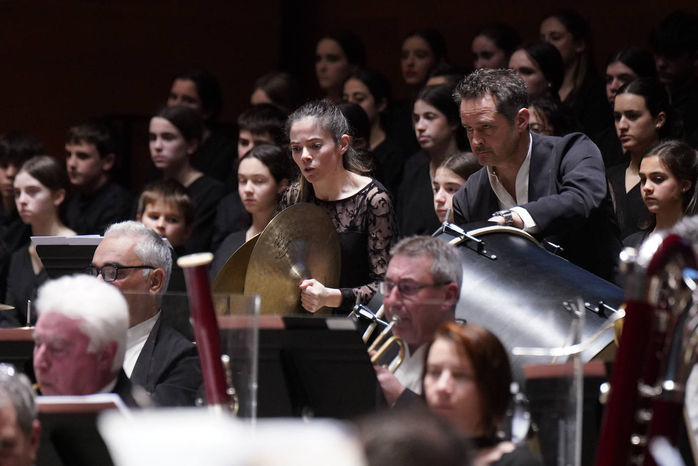 Un Kursaal repleto disfrutó con el concierto