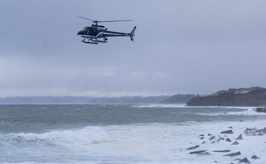 Buscan a dos marineros en Ziburu