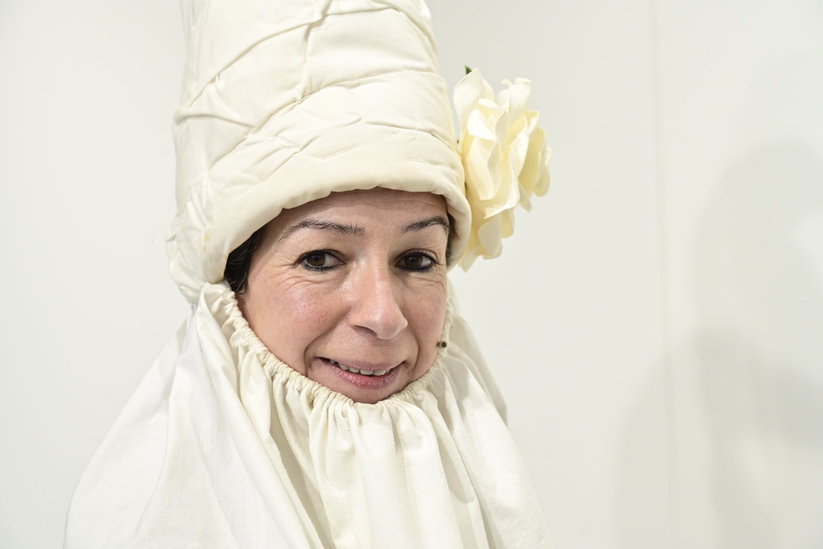 Olentzero y Mari Domingi, con los niños en DV