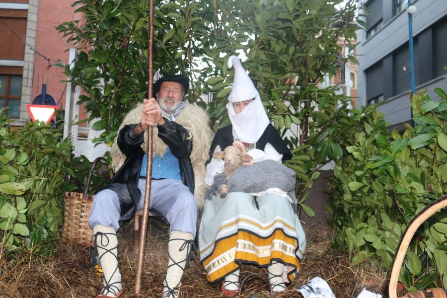 El paso de Olentzero por Errenteria, en imágenes