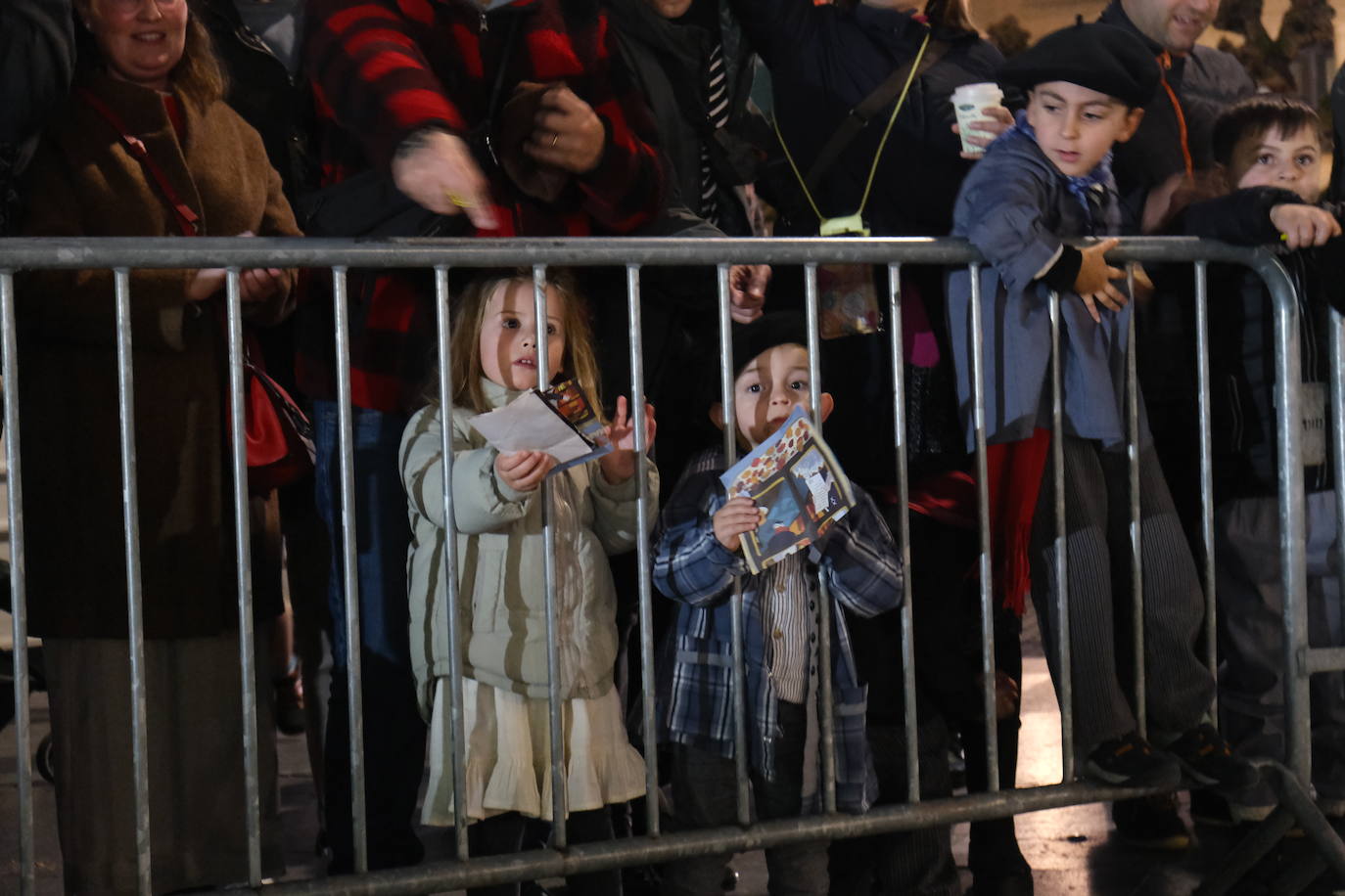 Olentzero y Mari Domingi en Donostia