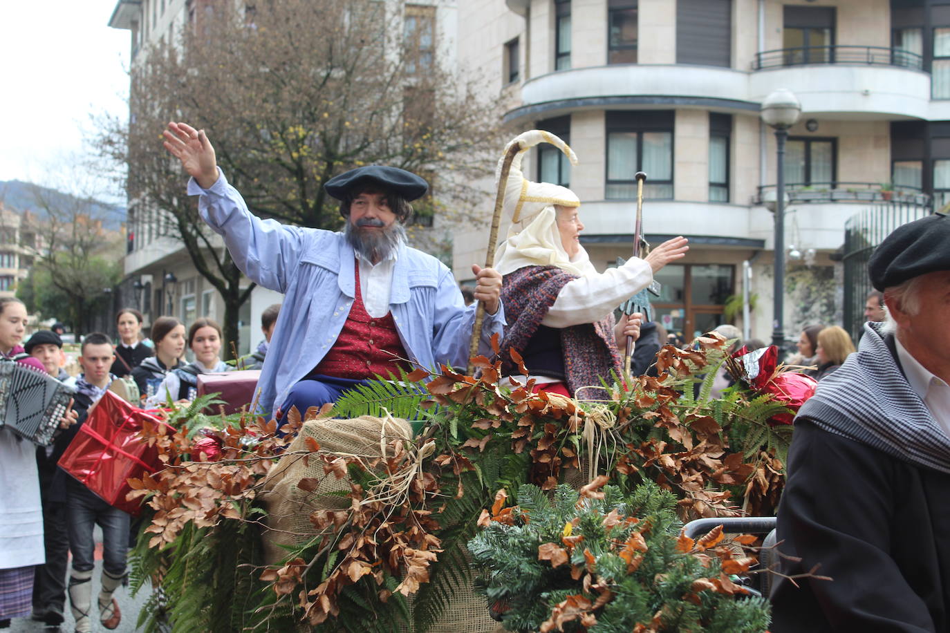 La ilusión llega en tractor