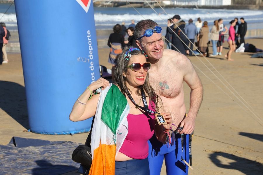 El &#039;Kontxapuzón&#039; puede con el frío