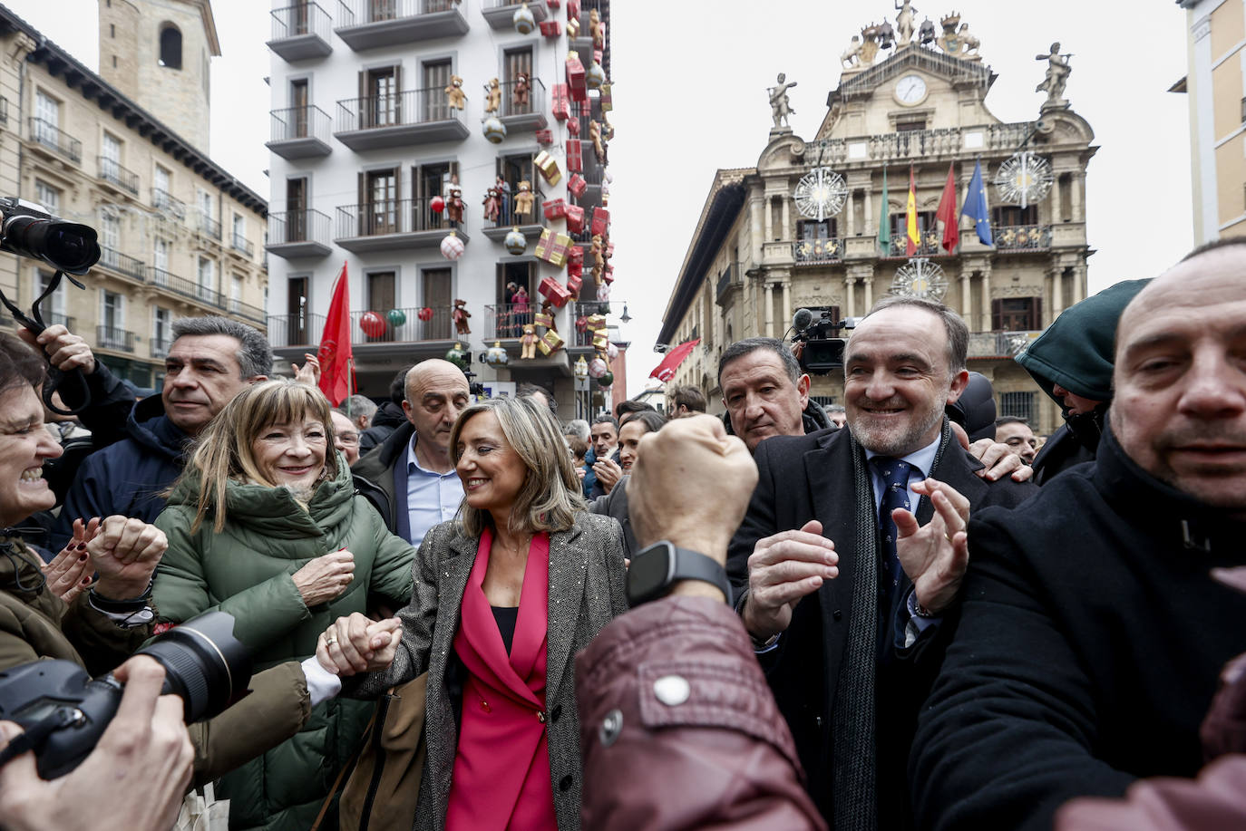 Asiron, nuevo alcalde de Pamplona en un clima de tensión