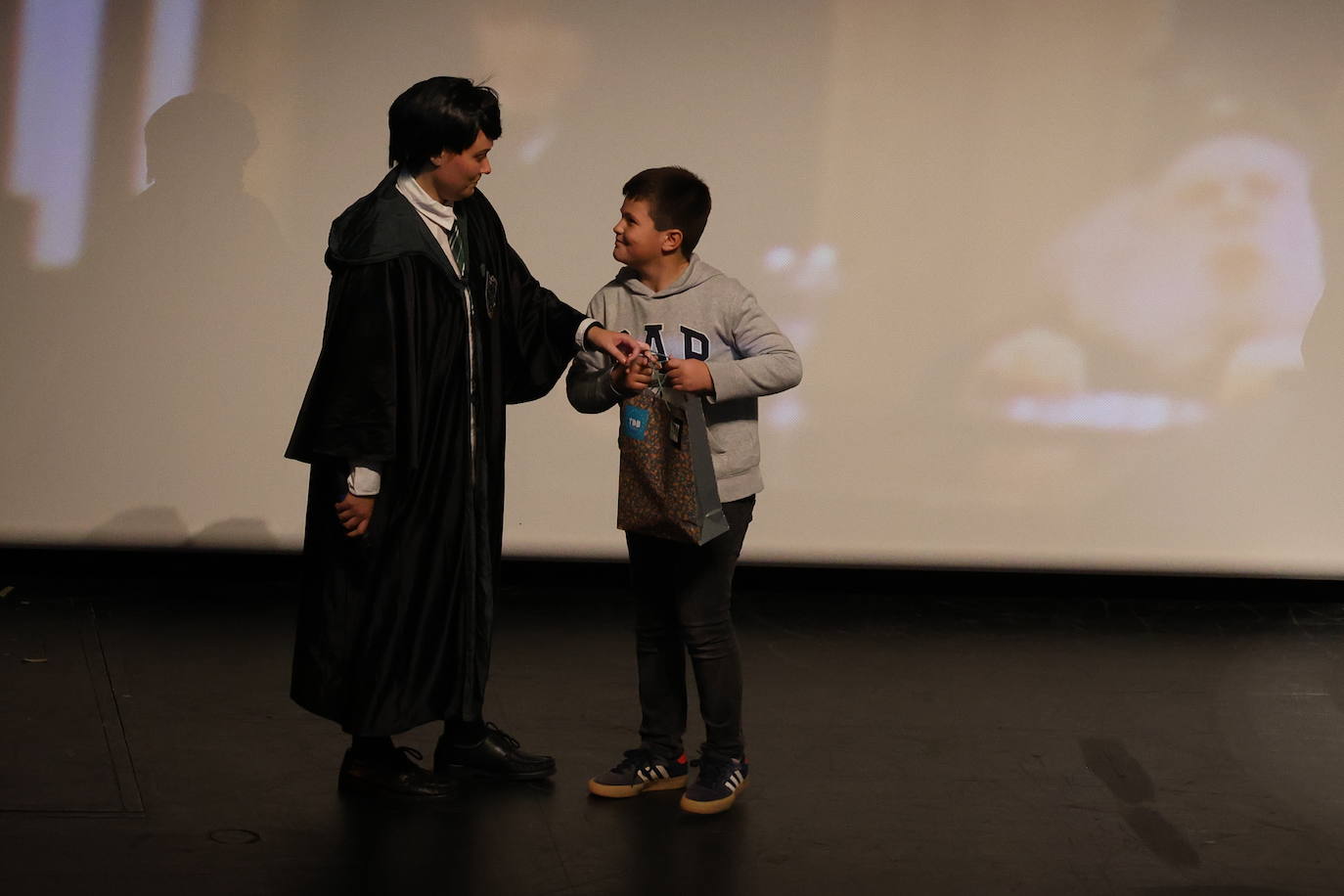 El Amaia viajó a Hogwarts