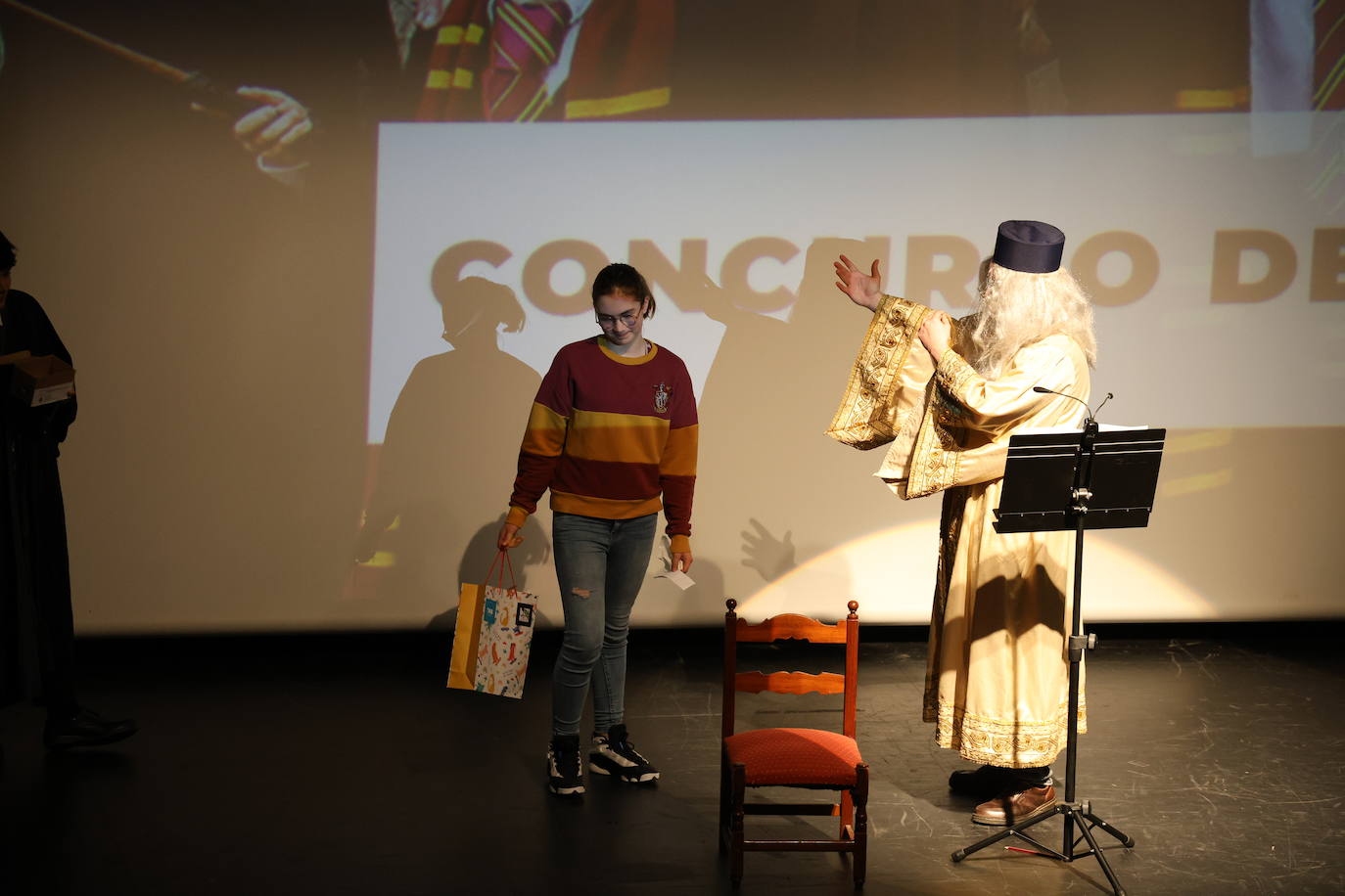 El Amaia viajó a Hogwarts