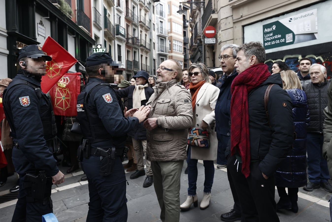 Asiron, nuevo alcalde de Pamplona en un clima de tensión