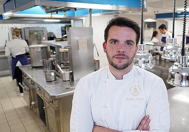 El chef Aurélien Largeau.