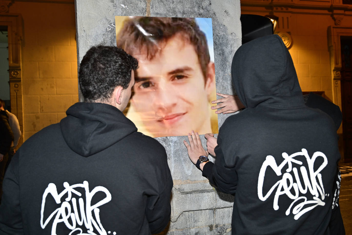 Emotivo homenaje a Lukas Agirre en Hernani