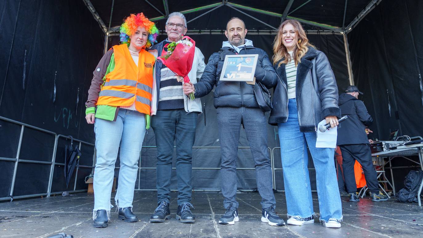 Las mejores imágenes de la San Silvestre en Lasarte-Oria