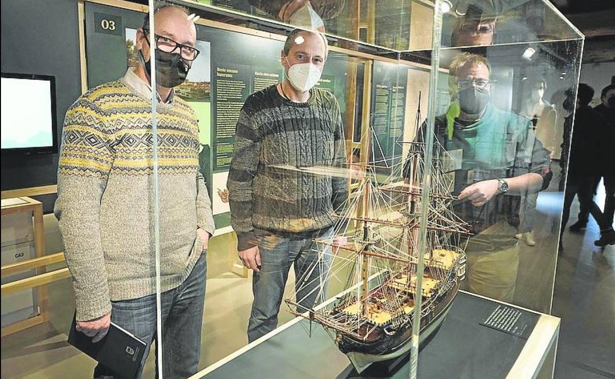 La muestra sobre Tromelin en Euskal Itsas Museoa. 
