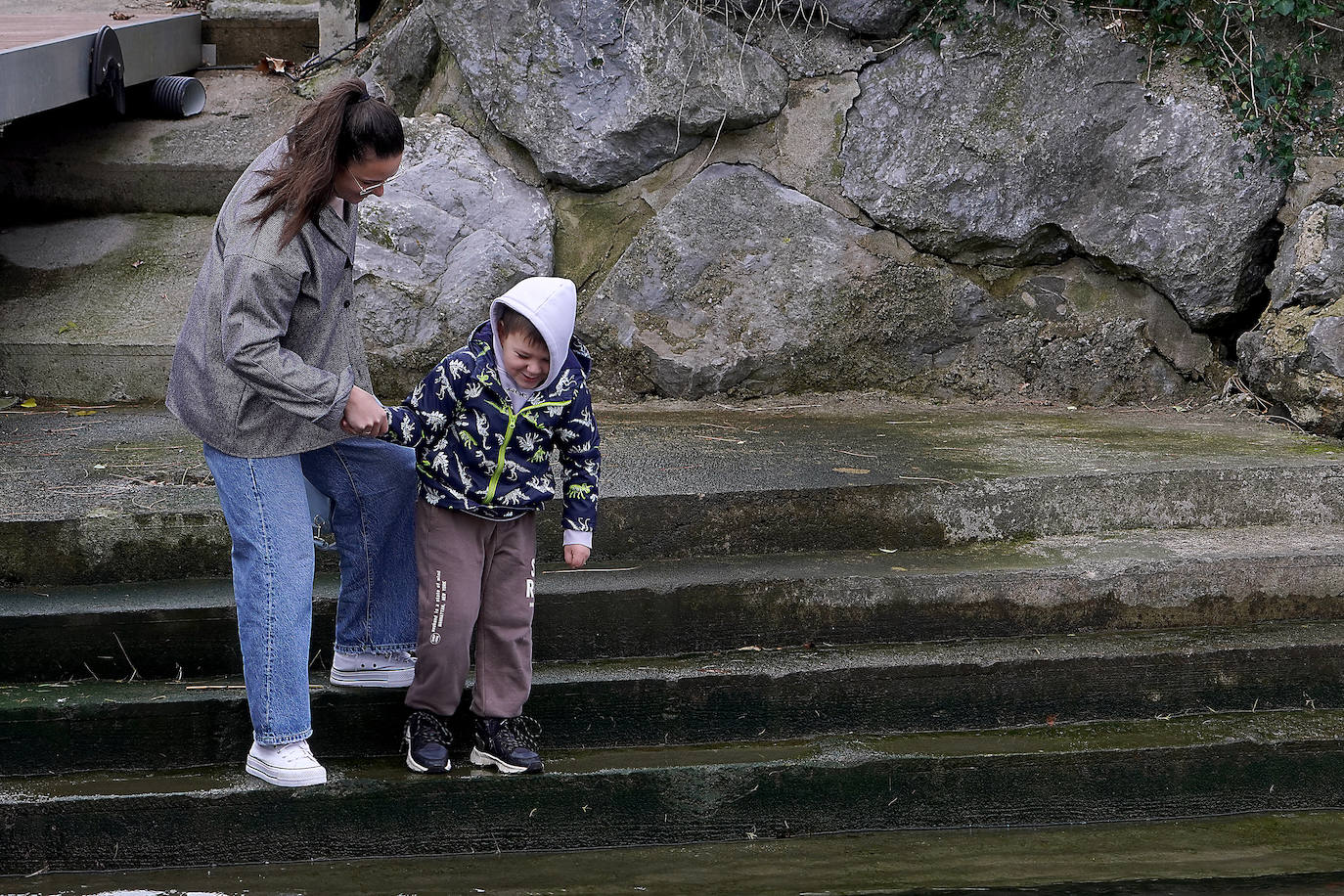 Fotos: Paseos solidarios por el Urumea