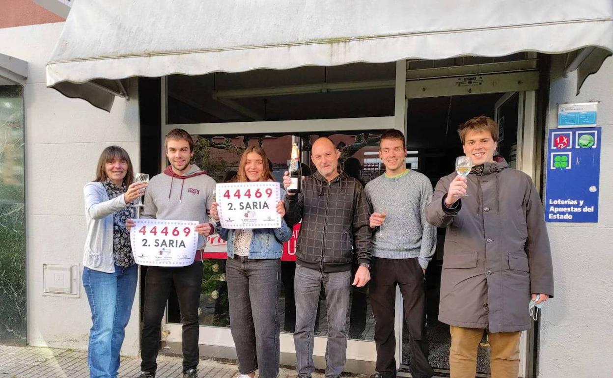 El año pasado Azkoitia fue agraciado con el segundo premio de la lotería de El Niño.