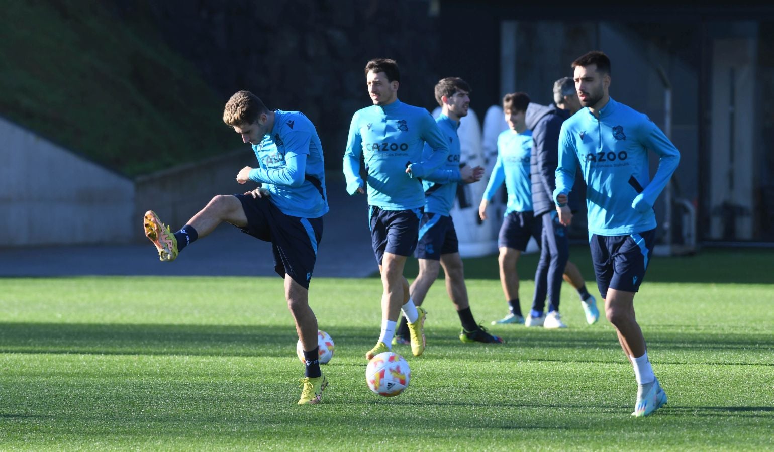 Fotos: Último entrenamiento antes de visitar Las Gaunas