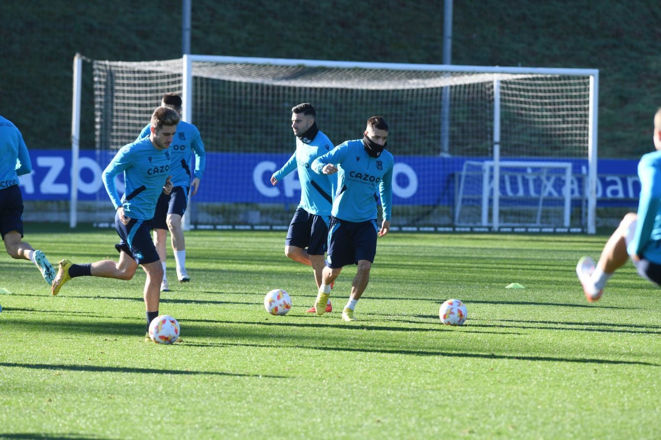 Fotos: Último entrenamiento antes de visitar Las Gaunas