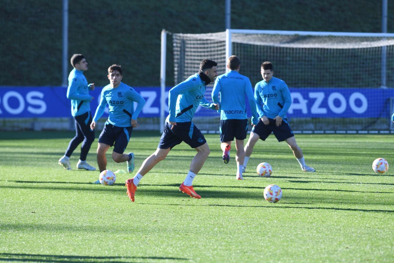 Fotos: Último entrenamiento antes de visitar Las Gaunas