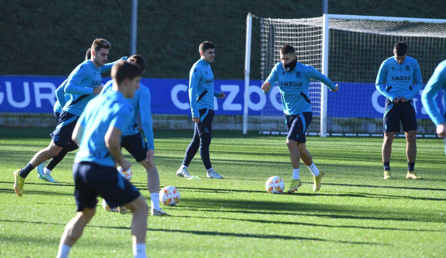 Fotos: Último entrenamiento antes de visitar Las Gaunas